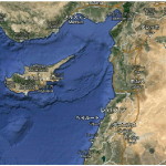 キプロス島　地図データ ©2015 Google, Mapa GISrael, ORION-ME 画像  キプロス島の位置キプロス島は、中東、トルコの南にある地中海の島。地中海ではシチリア島、サルデーニャ島に次いで3番目に大きな島です。 